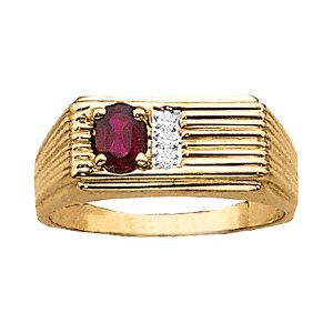 Men'S Gemstone Ring