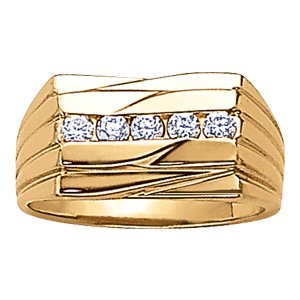 Men'S Channel Set Band