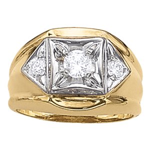 Men'S 3-Stone Ring