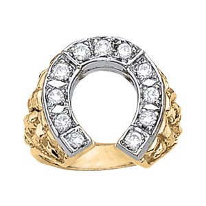 Men'S Horseshoe Ring