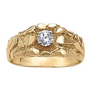 Men'S Solitaire Ring