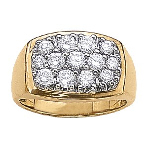 Cluster Gents Ring