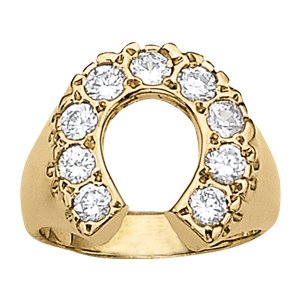 Horse Shoe Gents Ring