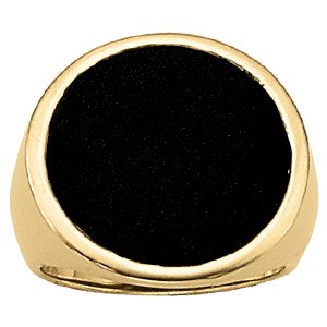 GENTS RING ONYX