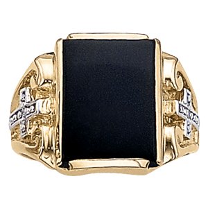 GENTS RING ONYX