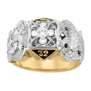 GENTS RING CLUSTER