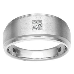 GENT'S PRINCESS CUT SOLITAIRE