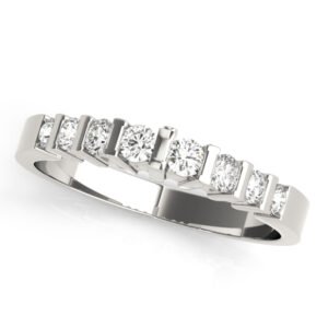 Bar Set Wedding Ring