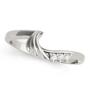 WEDDING BANDS CURVED BANDS