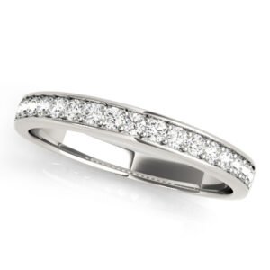 Channel Set Wedding Rings