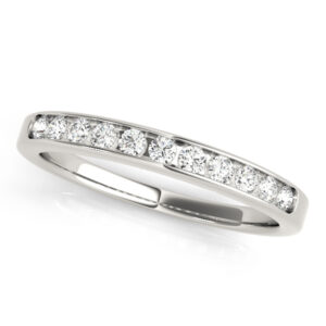 Channel Set Wedding Rings