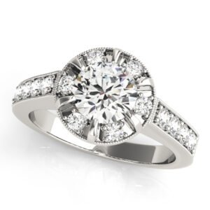 ENGAGEMENT RINGS HALO ROUND