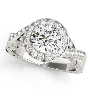 ENGAGEMENT RINGS HALO ROUND