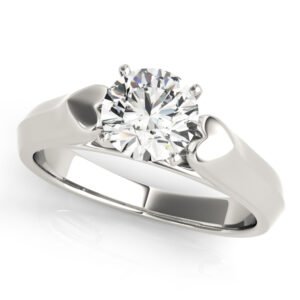 Cathedral Solitaire Engagement Ring