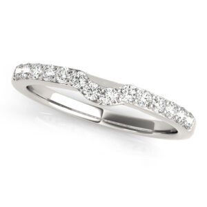 WEDDING BANDS CURVED BANDS