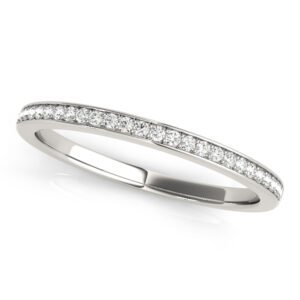STRAIGHT WEDDING BAND CHANNEL SET