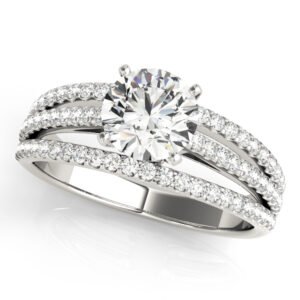 Multirow Engagement Ring