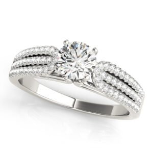 Multirow Engagement Rings
