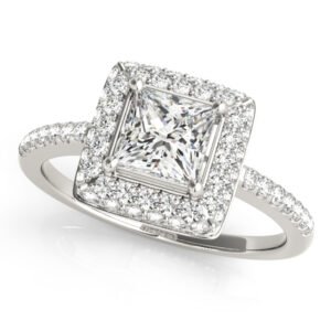 ENGAGEMENT RINGS HALO SQUARE & CUS
