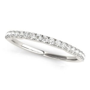 Prong Set Wedding Band