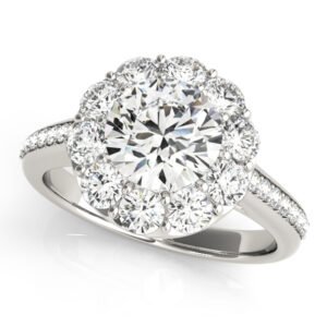 ENGAGEMENT RINGS HALO ROUND