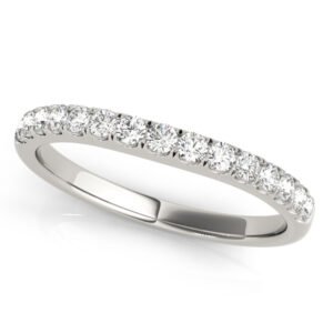 Split-Prong Wedding Band