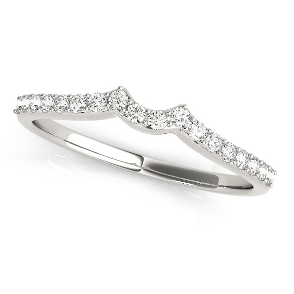 WEDDING BANDS CURVED BANDS