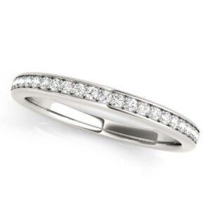 Channel Set Wedding Bands