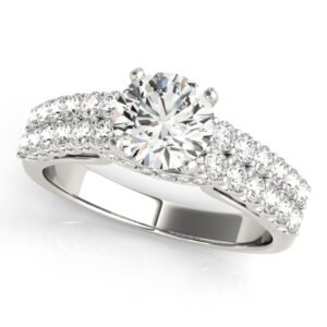 Multi-Row Engagement Ring