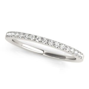 French Cut Wedding Band