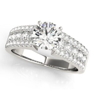 Multirow Engagement Ring