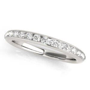 Channel Set Wedding Bands