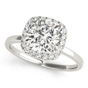 ENGAGEMENT RINGS HALO SQUARE & CUS