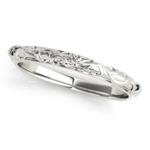 Floral-Inspired Wedding Band