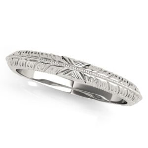 Vintage Filigree Wedding Bands