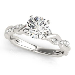 Braided Engagement Ring