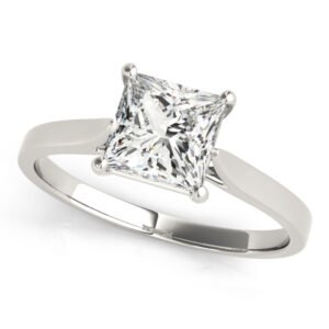 Solitaire Cathedral Engagement Ring
