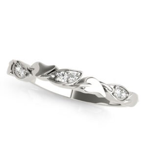 Nature Inspired Stackable Wedding Band