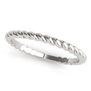 Twisting Wedding Band