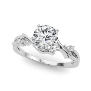 Nature-Inspired Thorn Vine Engagement Ring