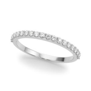 Shared Prong Wedding Band