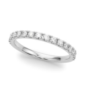 Prong Set Wedding Band