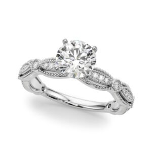 Vintage Inspired Engagement Ring