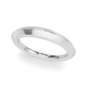 Plain Knife Edge Wedding Band