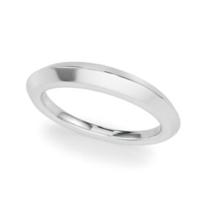 Knife Edge Wedding Band