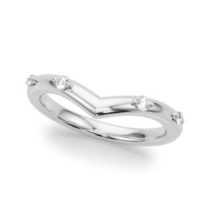 Chevron Wedding Band