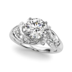 Nature Inspired Engagement Ring