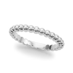 Beaded Wedding Band