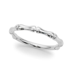 Bamboo Style Wedding Band