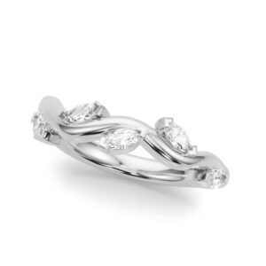 Nature Inspired Wedding Band
